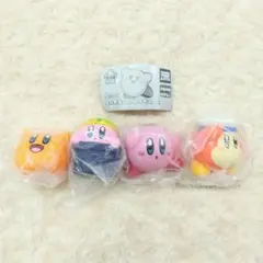 星のカービィ まんまるソフビフィギュア3 全4種 コンプリート ガチャ