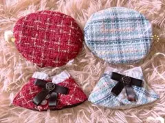 組み合わせ自由！即購入可！ぬいぐるみ服　着せ替え服10cm 12cm ポンチョ