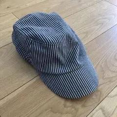 BEAMS BOY ワークキャップ ヒッコリーストライプのサムネイル