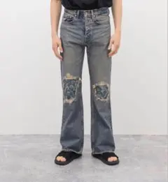 dairiku ダイリクDamage Flare Denim Pantsのサムネイル