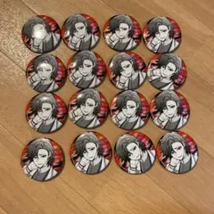 【花魁坂京夜】プレミアムショップ 桃源暗鬼 グリッター缶バッジ セット　16個
