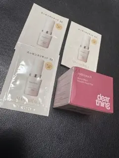 マキアージュ ファンデサンプル 3包とclearthing口紅のサムネイル