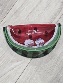 ちいかわ エニマイくじ　スイカ型 ポーチ