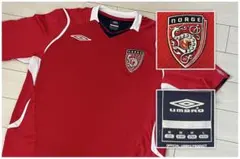 アンブロ サッカーユニフォーム ノルウェー代表 NORGE 刺繍ロゴ
