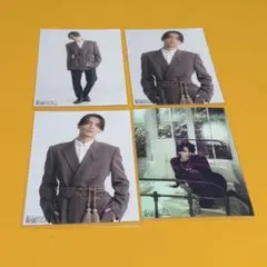 武藤潤 生写真セット4枚