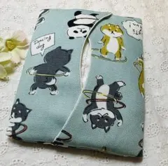 ハンドメイド　ポケットティッシュケース　犬シリーズ