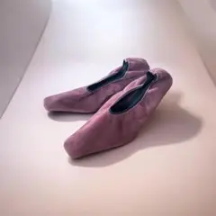 【未使用品】Mila Owenスエード スリッポンパンプス36サイズのサムネイル