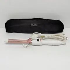 動作品 サロニア ヘアアイロン SL-008P 19mm ポーチ付き m593