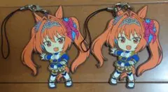ウマ娘　ダイワスカーレット　ラバーキーホルダー　きゅんキャラ　ストラップ