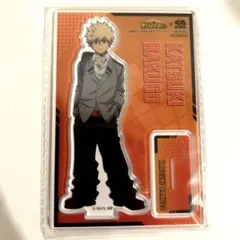 ヒロアカ　爆豪勝己　くら寿司　アクリルスタンド&缶バッジ