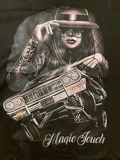 USA製 ShirtBANC チカーナ タトゥーTシャツ ローライダー アステカ 