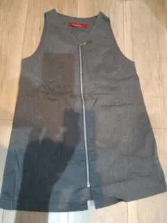 ファミリアFamiliaジャンパースカート110グレー