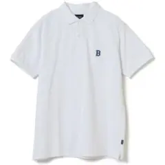 BEAMS Bロゴ ポロシャツ ホワイト　箱付きのサムネイル