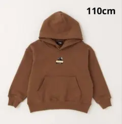 XLARGE LITTLE ONE パーカー 110cm 茶色