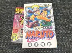 は*ん様 NARUTO (ナルト) 第1巻 初版 チラシ付き