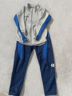 ATHLETA ジャージ グレー/ブルー 130 上下