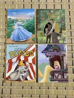 洋書 絵本 日本語 英語 ディズニー リトルゴールデンブック 美女と野獣