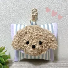 GPSケース　ハンドメイド　アニマルケース　♡トイプードル♡ 匿名配送　完成品