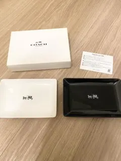 【coach】お皿　ギフト　インテリア　新古品