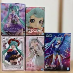 週末限定値下げ‼︎【初音ミク】 フィギュア ✨5種セット✨