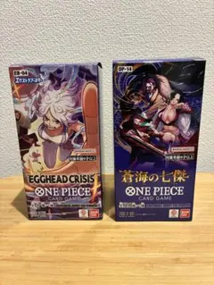 ワンピースカードゲーム 蒼海の七傑 EGGHEAD CRISIS 各1box - メルカリ