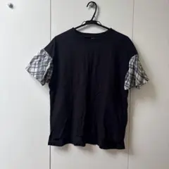 可愛いFRAPBOISの切り替えTシャツ(美品)のサムネイル