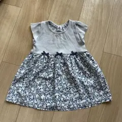 ペアレンツドリーム　花柄切り替えワンピースのサムネイル