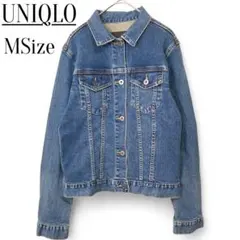 美品✨️ UNIQLO デニムジャケット Gジャン ブルー M ゆったり