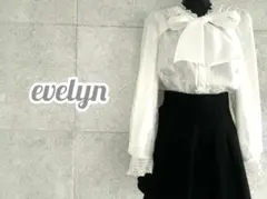 evelyn チョーカーレースリボンブラウス⭐︎ホワイト新品タグ付きのサムネイル