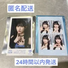 山本杏奈 ミニフォト レア 黒衣装 4カットフォト イコラブ まとめ売り