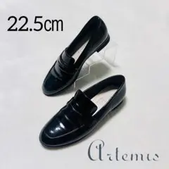 artemis by DIANA ローファー 22.5cm ブラック エナメルのサムネイル