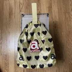 新品 アルチビオ シューズケース シューズバッグ ゴールドのサムネイル