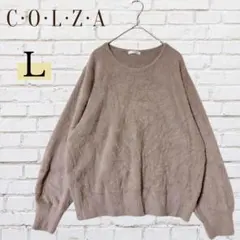 C.O.L.Z.A 長袖ニット L クルーネック セーター