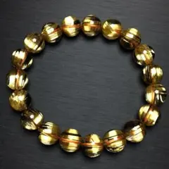 ⭐︎【天然】タイチンルチルクオーツ ブレスレット 10mm 28.71g