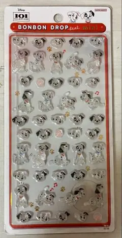 Disney 101匹わんちゃん ボンボンドロップシールmini