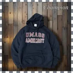 お*で様 Champion チャンピオン カレッジ系 プルオーバーパーカーM