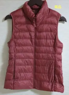 白*)様 本日限定スタート価格特価　UNIQLO　ウルトラライトダウンベストM