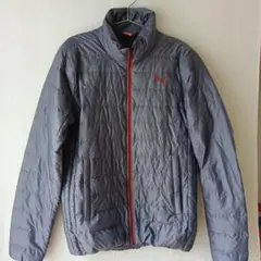 PUMA プーマ　ダウンジャケット M キルティングダウン　グレー