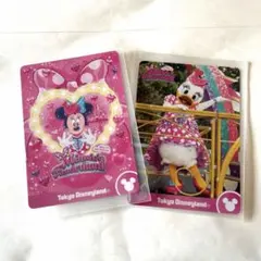 ミニーのファンダーランド パルパルーザ　コレクションカード 2枚セット