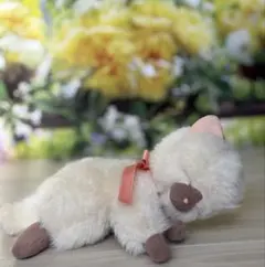 希少 レトロ 当時物 モンスイユ シャム猫 クタクタ ぬいぐるみ - メルカリ