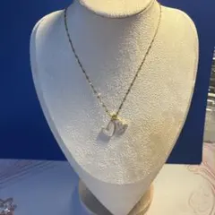 ゴールド ハート型ペンダント ネックレス