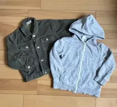 無地パーカー　ジャケットセット　バースデイ　h&m gap マーキーズ　ブリーズ