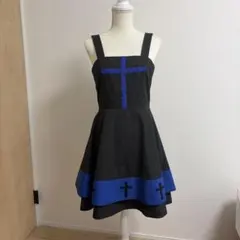 Moi-meme-Moitie ローズレース十字架JSK 黒 青 モワティエ - メルカリ