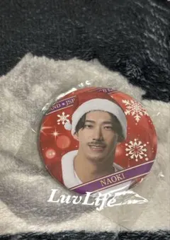 未開封＊三代目JSB缶バッジクリスマスver小林直己