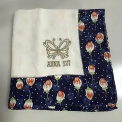 ANNA SUI ハンカチ 蝶 花柄 刺繍のサムネイル