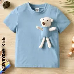 新品SHEEN♡くまさん付きTシャツのサムネイル