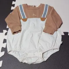 サスペンダー付きロンパース 95cm以下