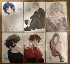 【スリーブ入6種コンプ】薫る花は凛と咲く　特典　アニメイト　ビジュアルボード