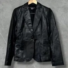 00s ZARA Leather Jacket IndieSleaze