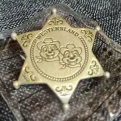 保安官バッジ チップとデール 新品未使用